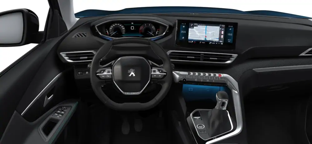 Nouveau Peugeot 5008 SUV Allure 1.5 BlueHDi 130 ch ? 6.3 S&S Manuelle 6 vitesses Bleu Célèbes (M0SY) 10