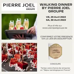 WALKING DINNER BY PIERRE JOEL GROUPE