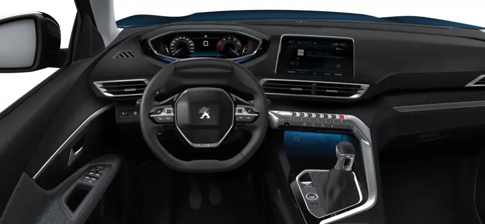 Nouveau Peugeot 3008 SUV Active Pack 1.2 PureTech 130ch ? 6.4 S&S Manuelle 6 vitesses Bleu Célèbes (M0SY) 10