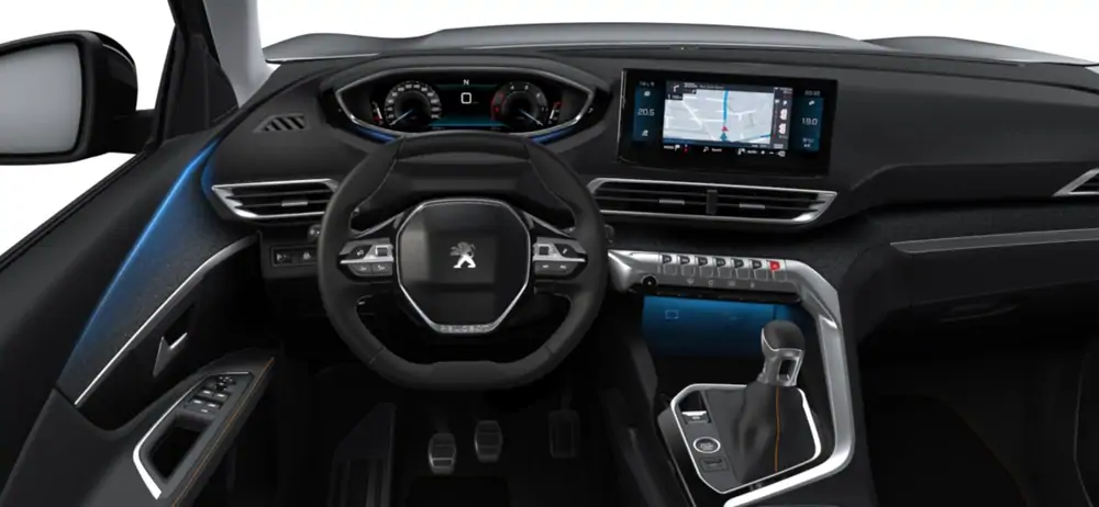 Nouveau Peugeot 3008 SUV Allure Pack 1.5 BlueHDi 130 ch 6.3 S&S Manuelle 6 vitesses Gris Platinium (M0VL) 10