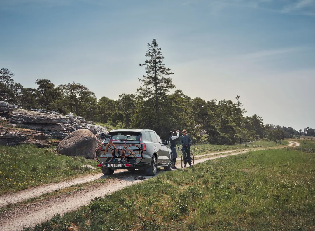 Volvo fietsendrager voor trekhaak